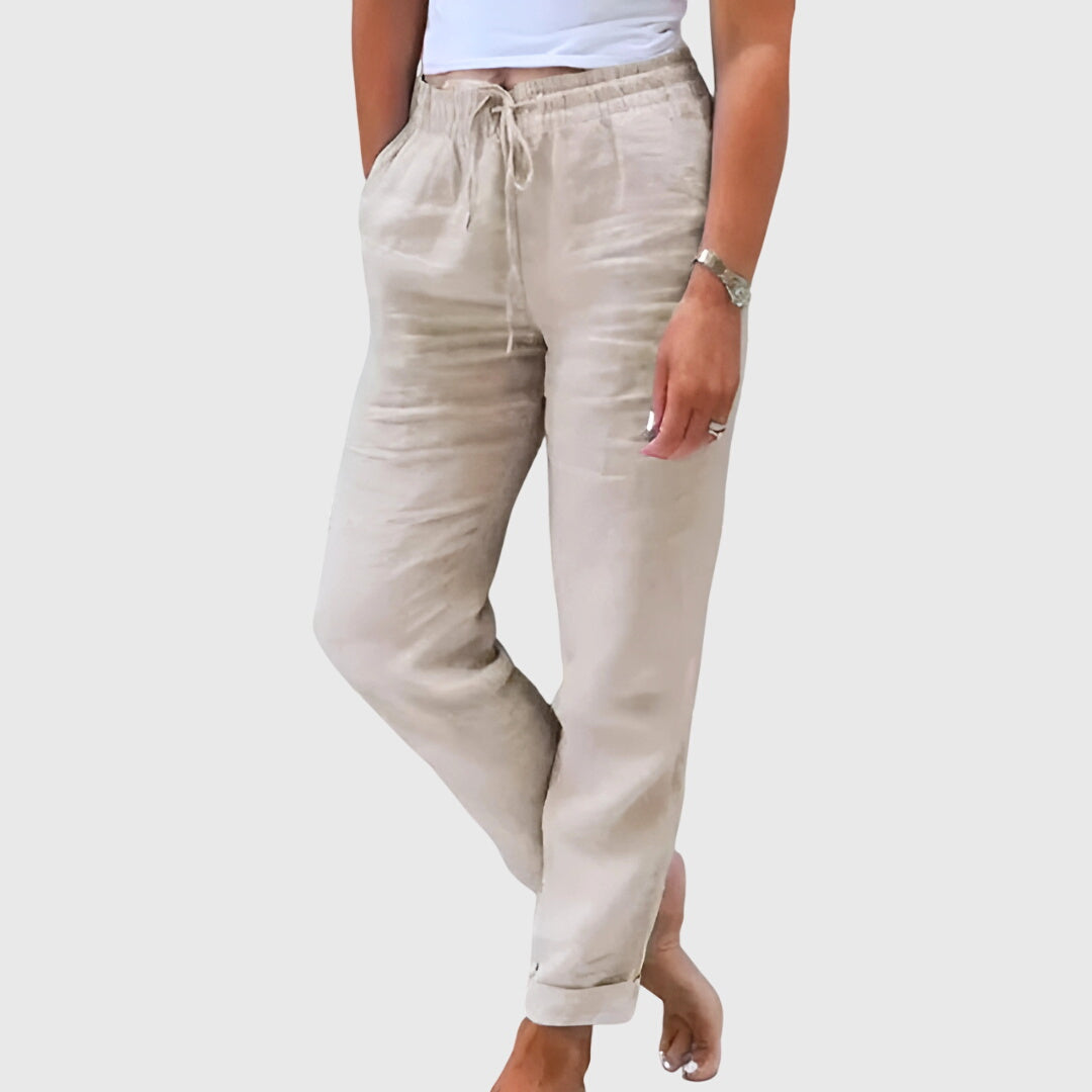 MARGARET | Everyday pants with elastic waistband