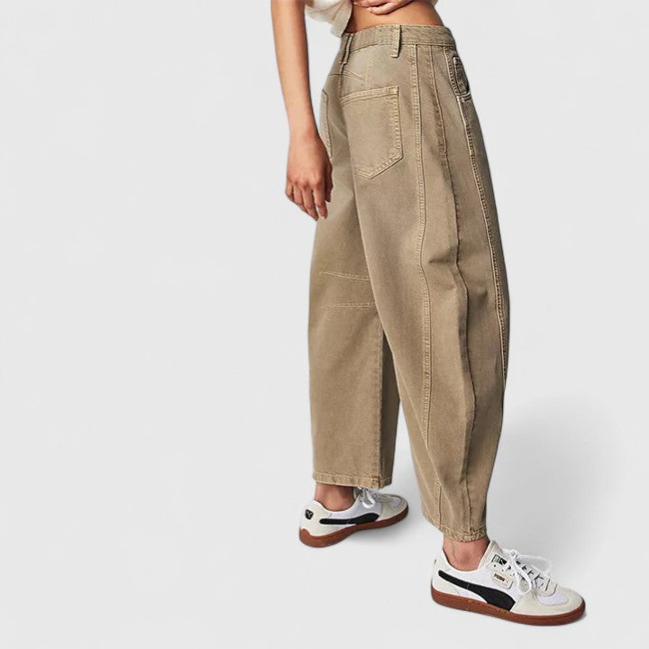 RAIN | Wide-leg pants with relaxed fit