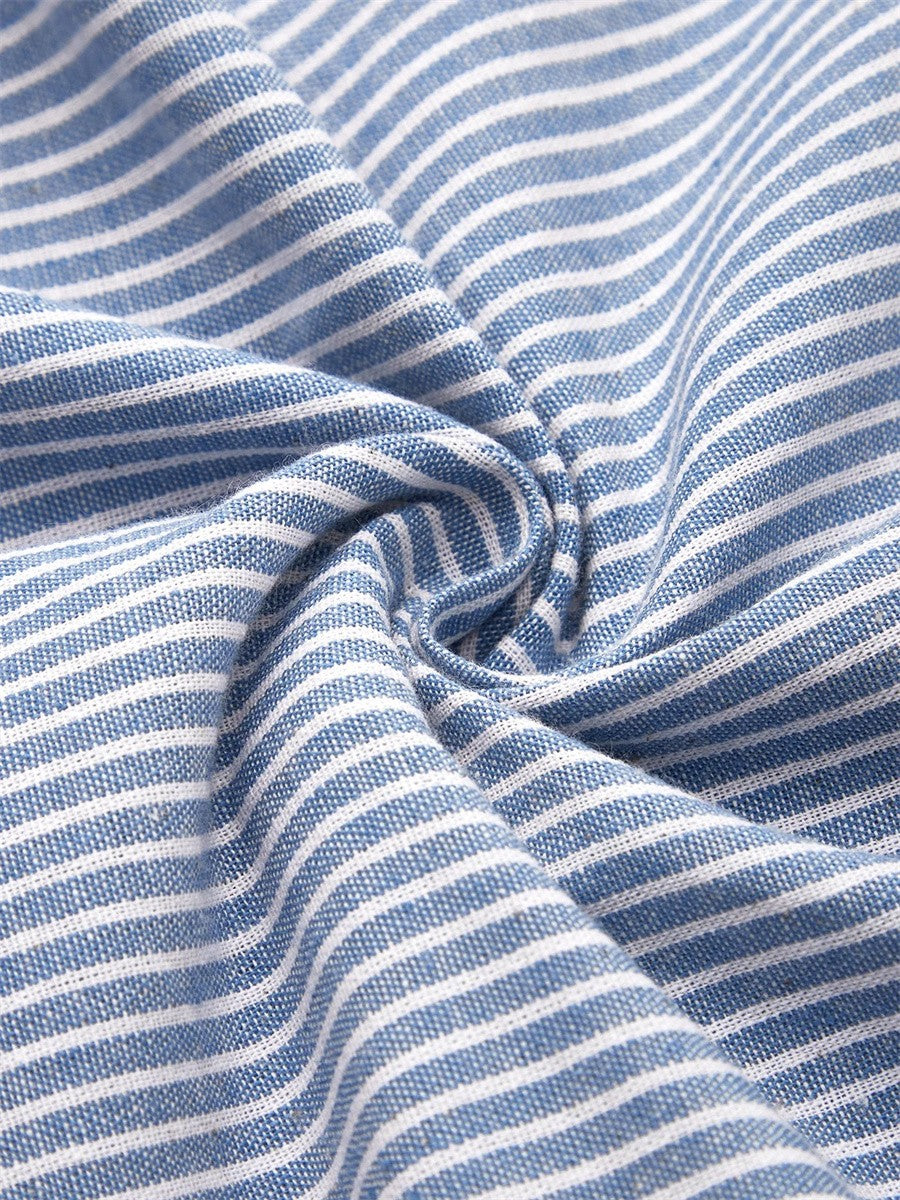 CORALIE | Relaxed maxi dress with striped print