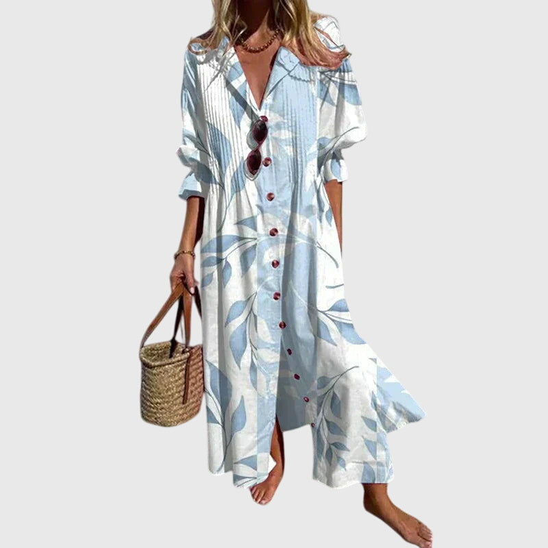 ZARIAH | Flowy bohemian dress with relaxed silhouette