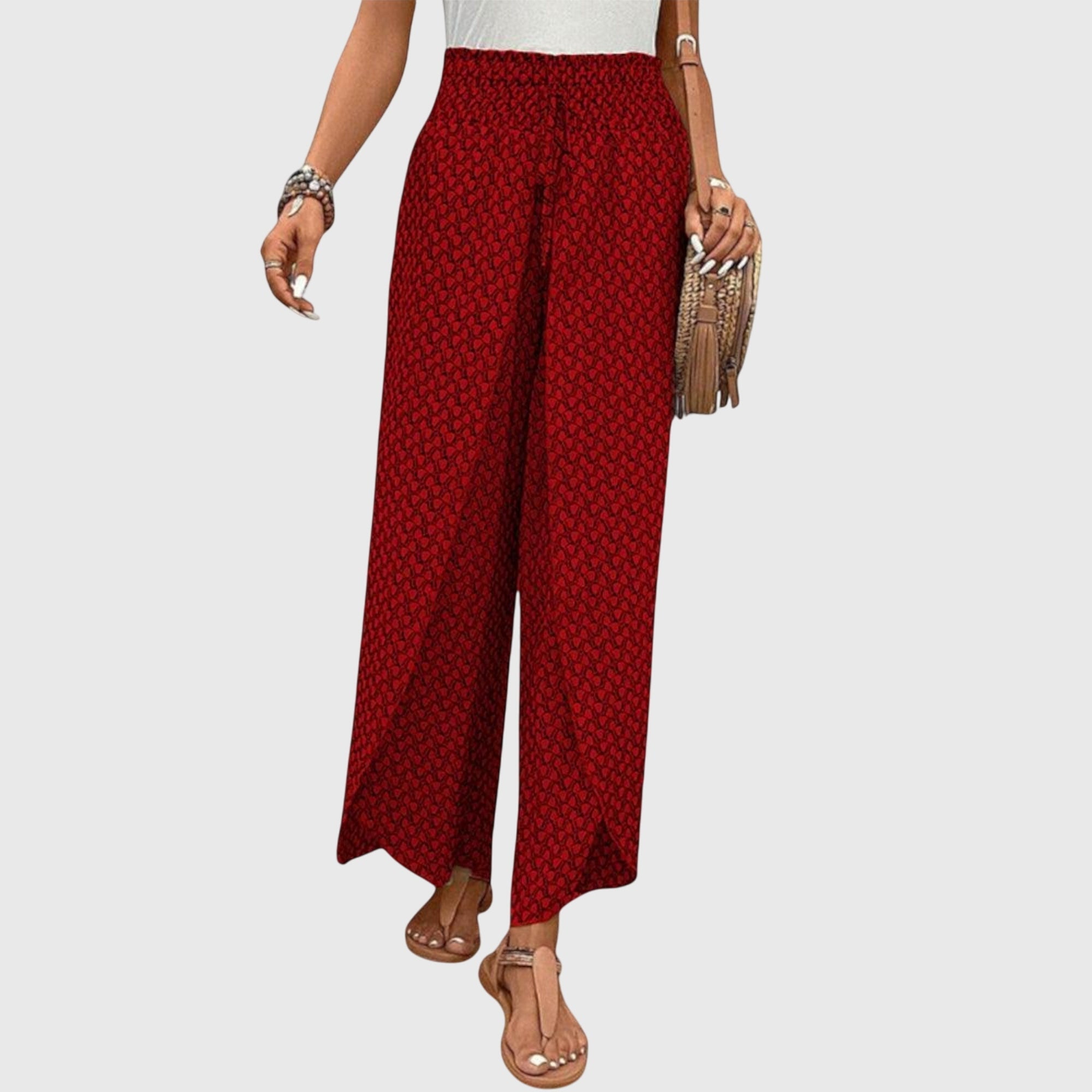CHIARA | Polished high-waist palazzo pants