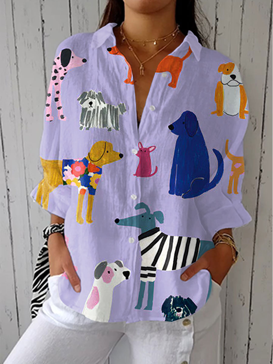 FLORENCE | Blouse with relaxed, easy-wearing fit