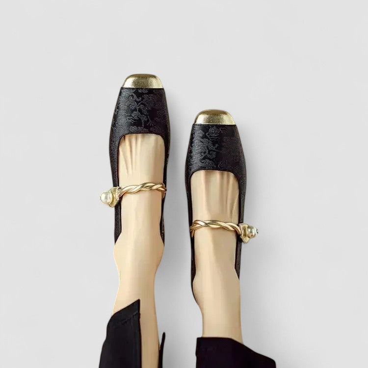 CHRYSTAHH | Mary Jane shoes with block heel
