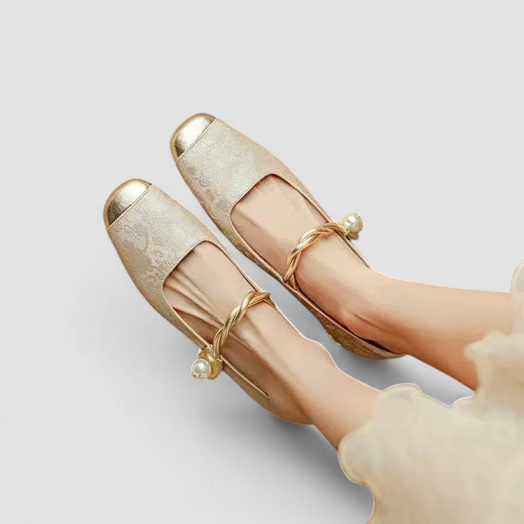 CHRYSTAHH | Mary Jane shoes with block heel