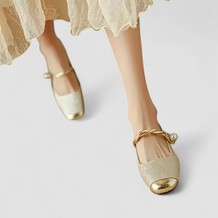 CHRYSTAHH | Mary Jane shoes with block heel