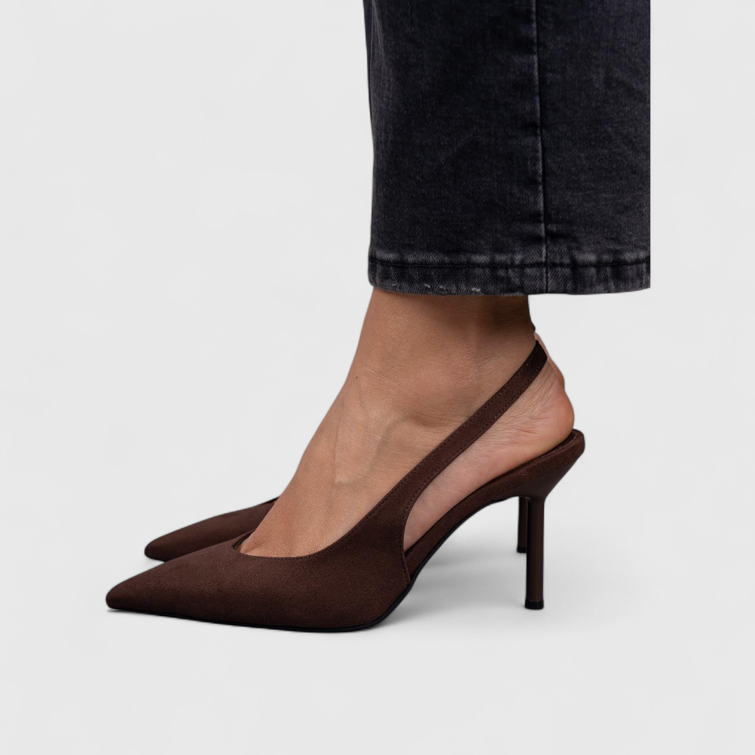 BELLA | Pointed-toe stiletto heels with slingback