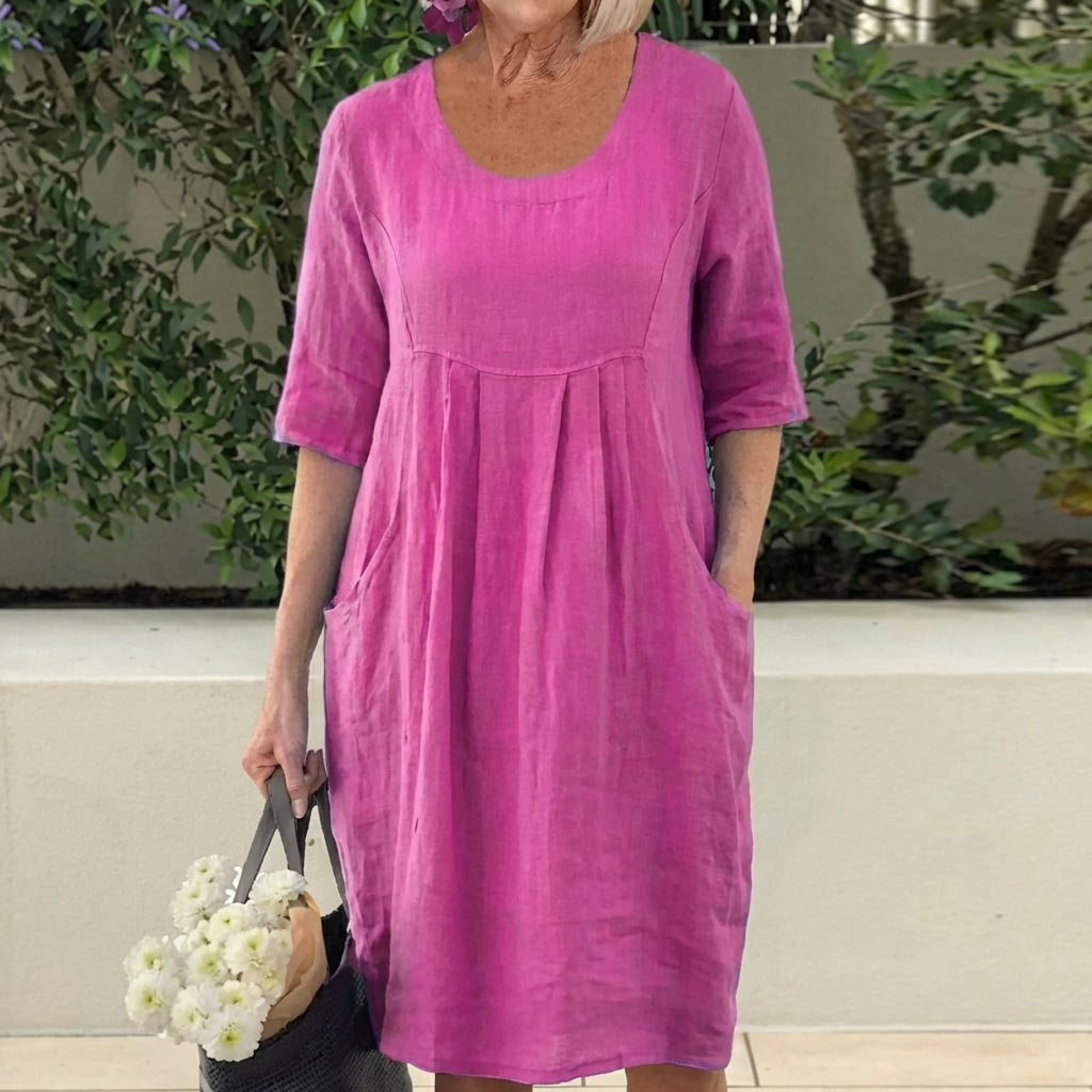 PAISLEY | Oversized dress with side pockets