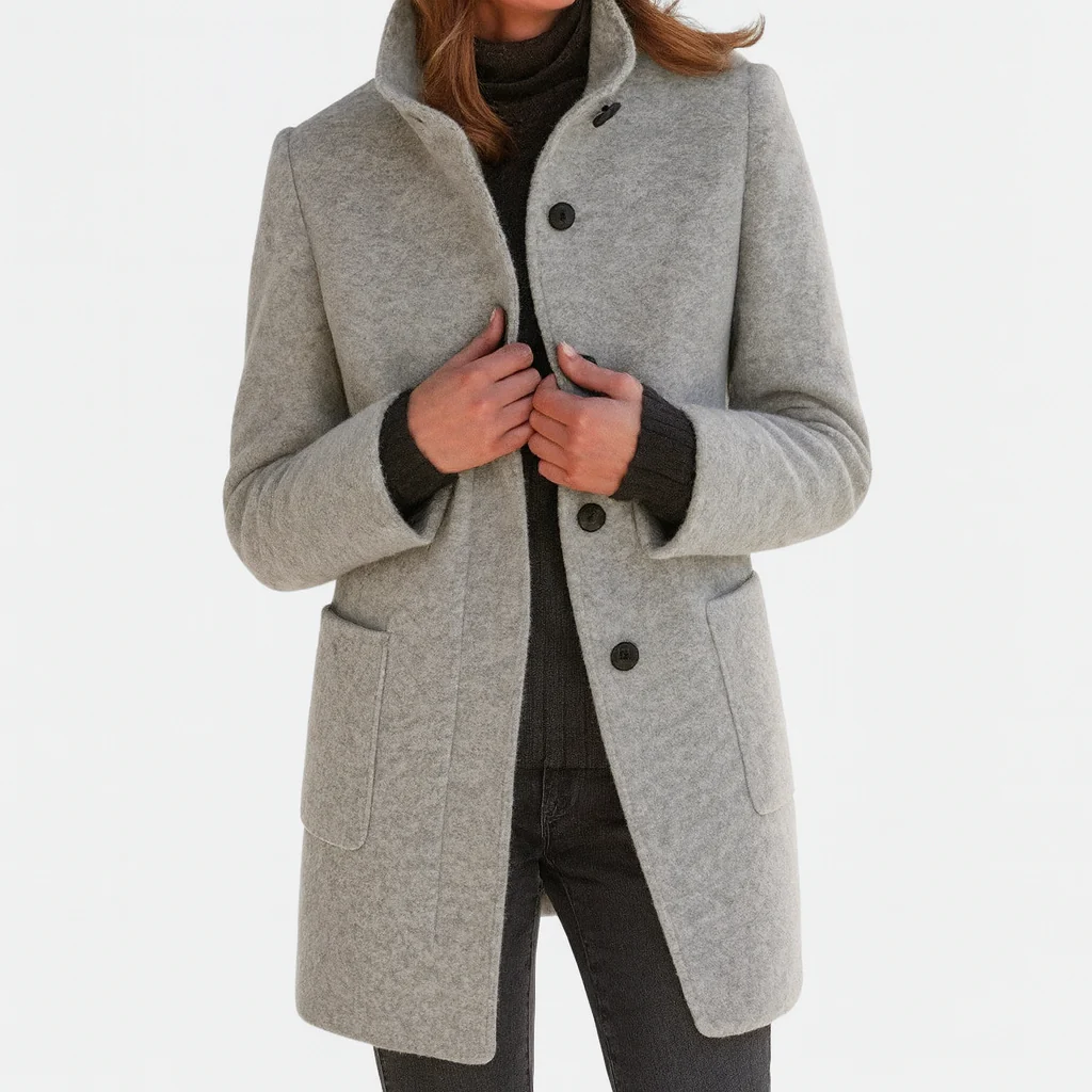MAYA | Classic trench coat with straight cut