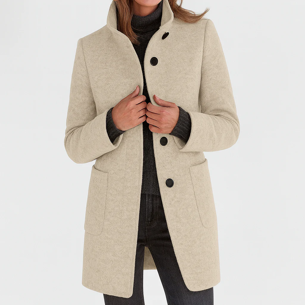 MAYA | Classic trench coat with straight cut