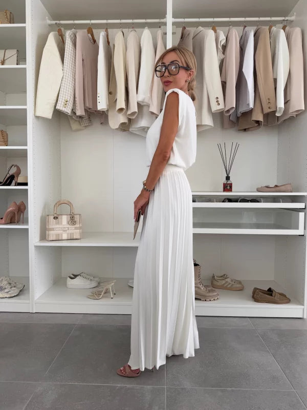 VERA | Flowing set with soft-drape top