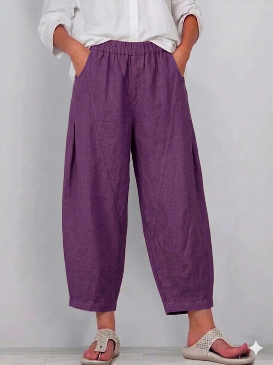 BILLIE | Elastic-waist pants for weekend wear