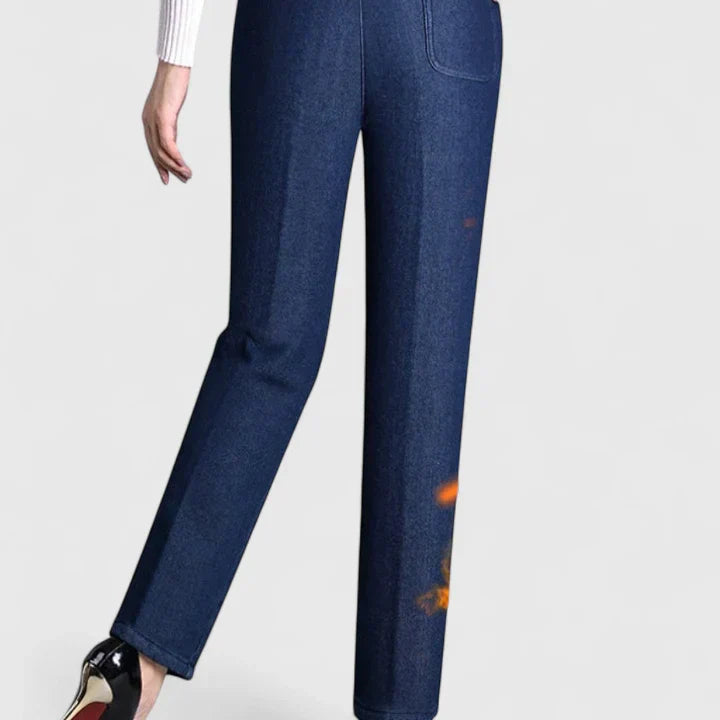 FLORALYSSA | Everyday pants with elastic waist