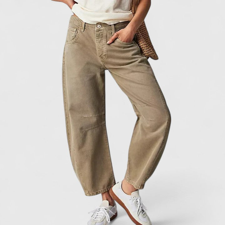 RAIN | Wide-leg pants with relaxed fit