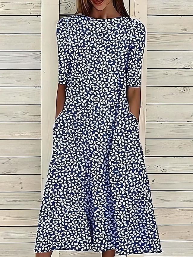 CAITRIONA | Maxi dress with floral print