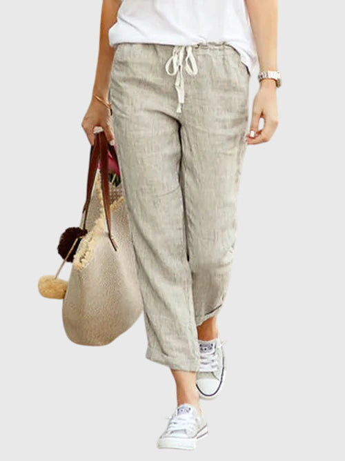 ZANRA | Lounge pants with elastic drawstring waist