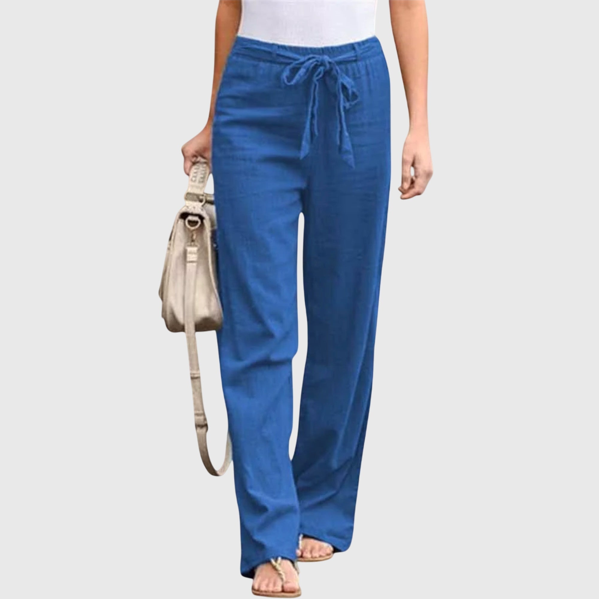 LOREEN | Lightweight pants with relaxed fit
