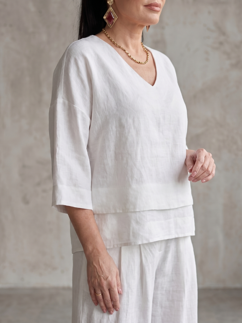 RIVER | Set with wide-leg pants