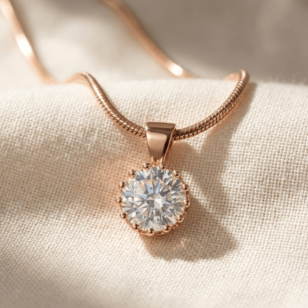 EDEN | Two-tone ring with rose gold and white gold plating