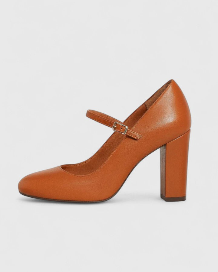 JAMYRAH | Block heel sandals with ankle strap