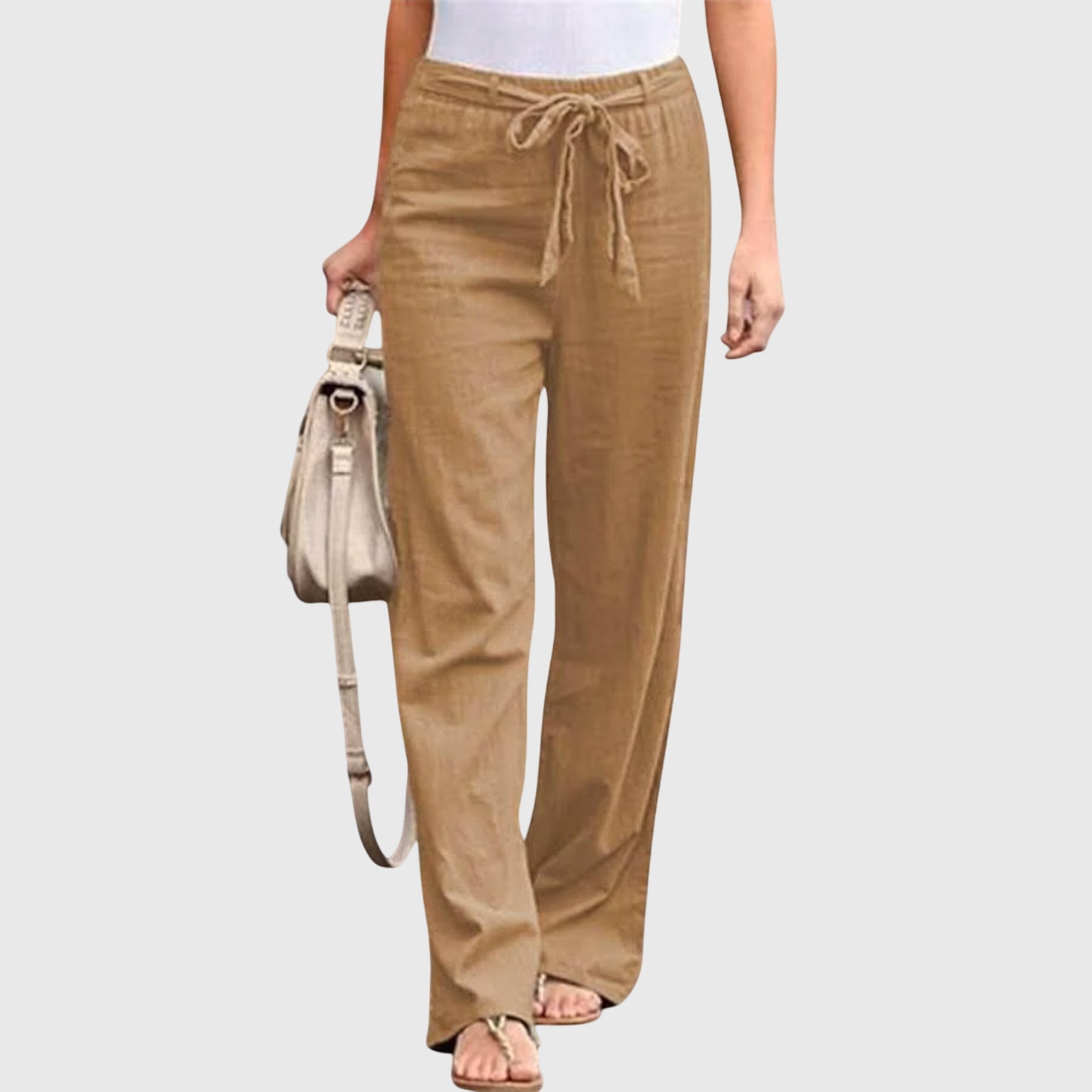 LOREEN | Lightweight pants with relaxed fit