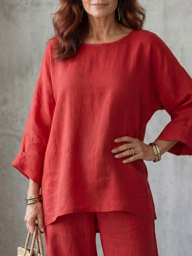 PRUE | Set with wide-leg pants