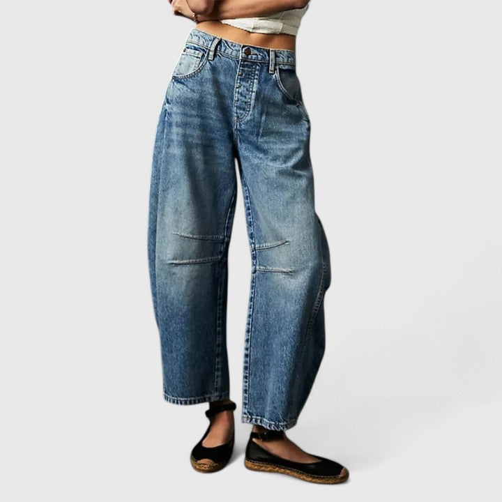 RAIN | Wide-leg pants with relaxed fit