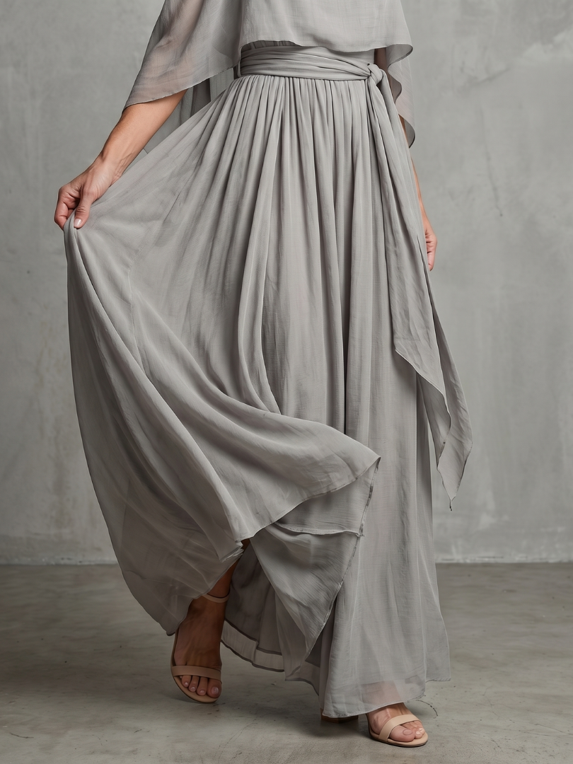 MARISOL | Two-piece set with wide-leg pants
