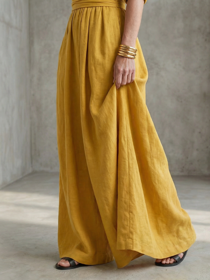 WANDA | Jumpsuit with wide-leg pants