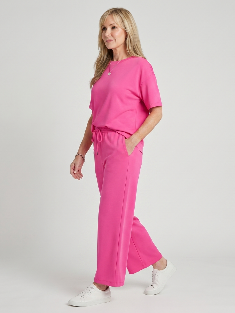 WIHEL | Two-piece set with straight-leg pants