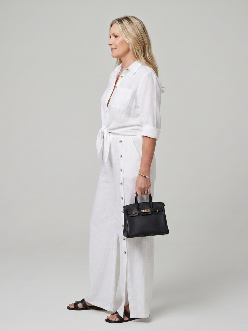 MADDELINA | Set with wide-leg pants