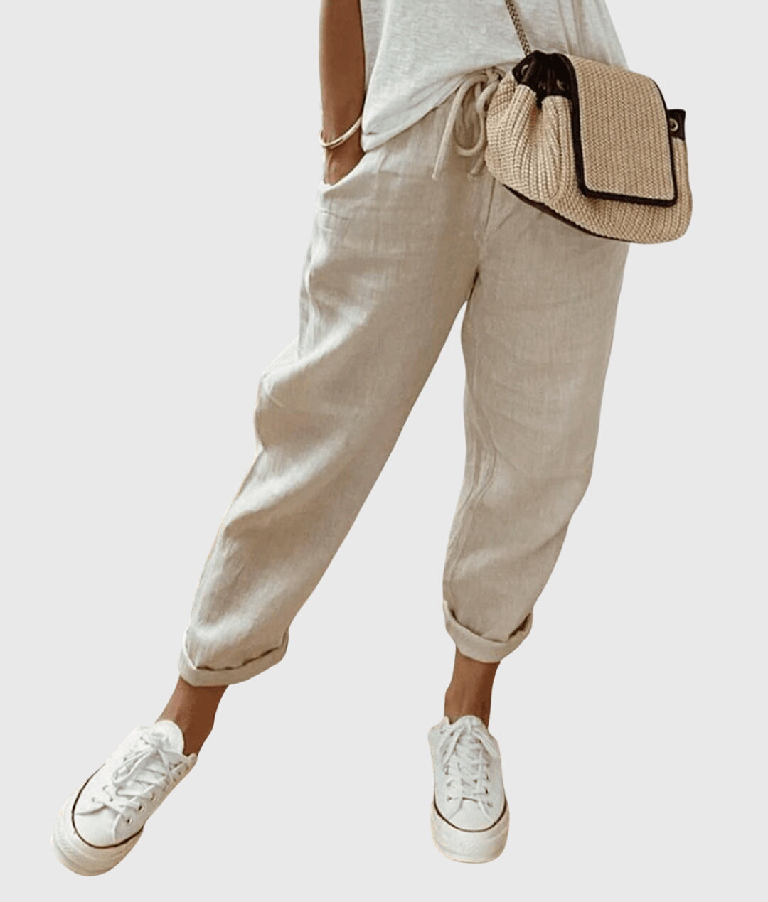 MADELINE | Relaxed summer pants with elastic waist