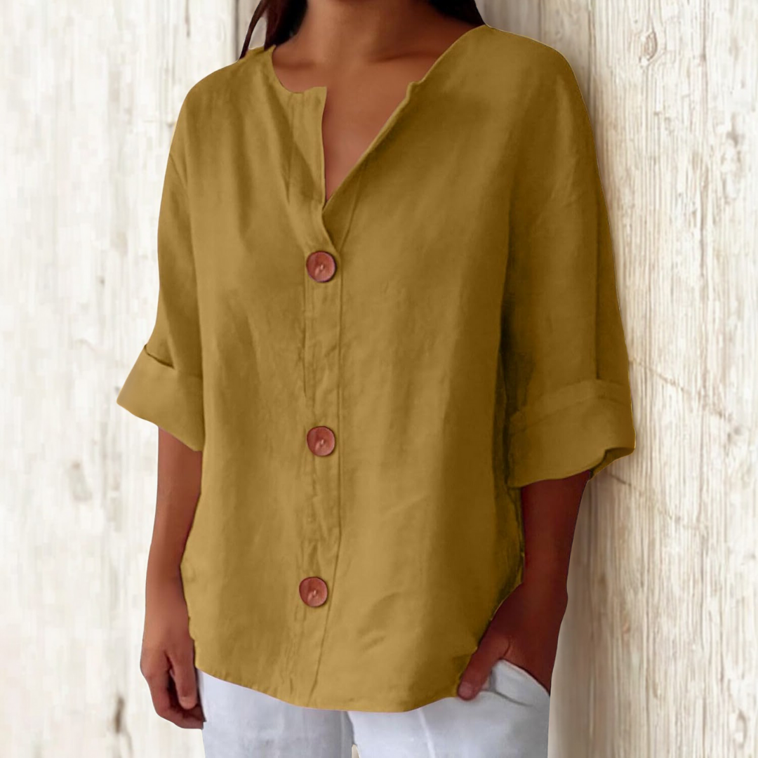 CLARA | Blouse with relaxed casual fit