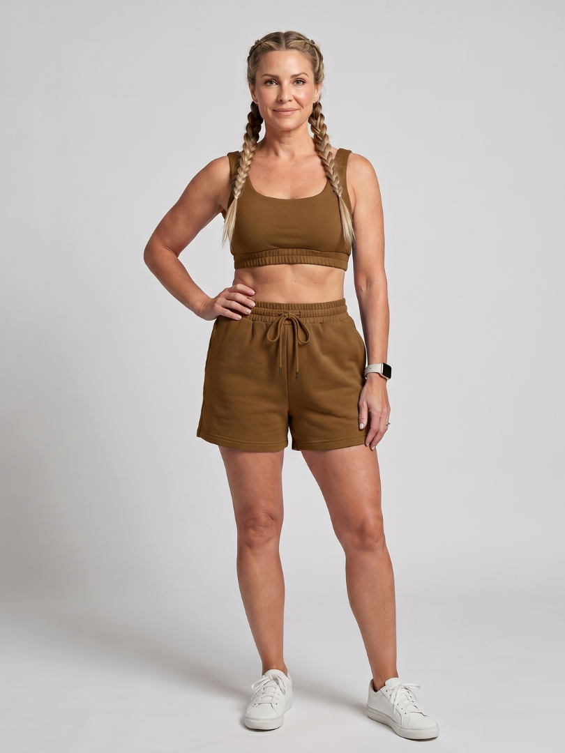 LYSEM | Set with scoop neck crop top