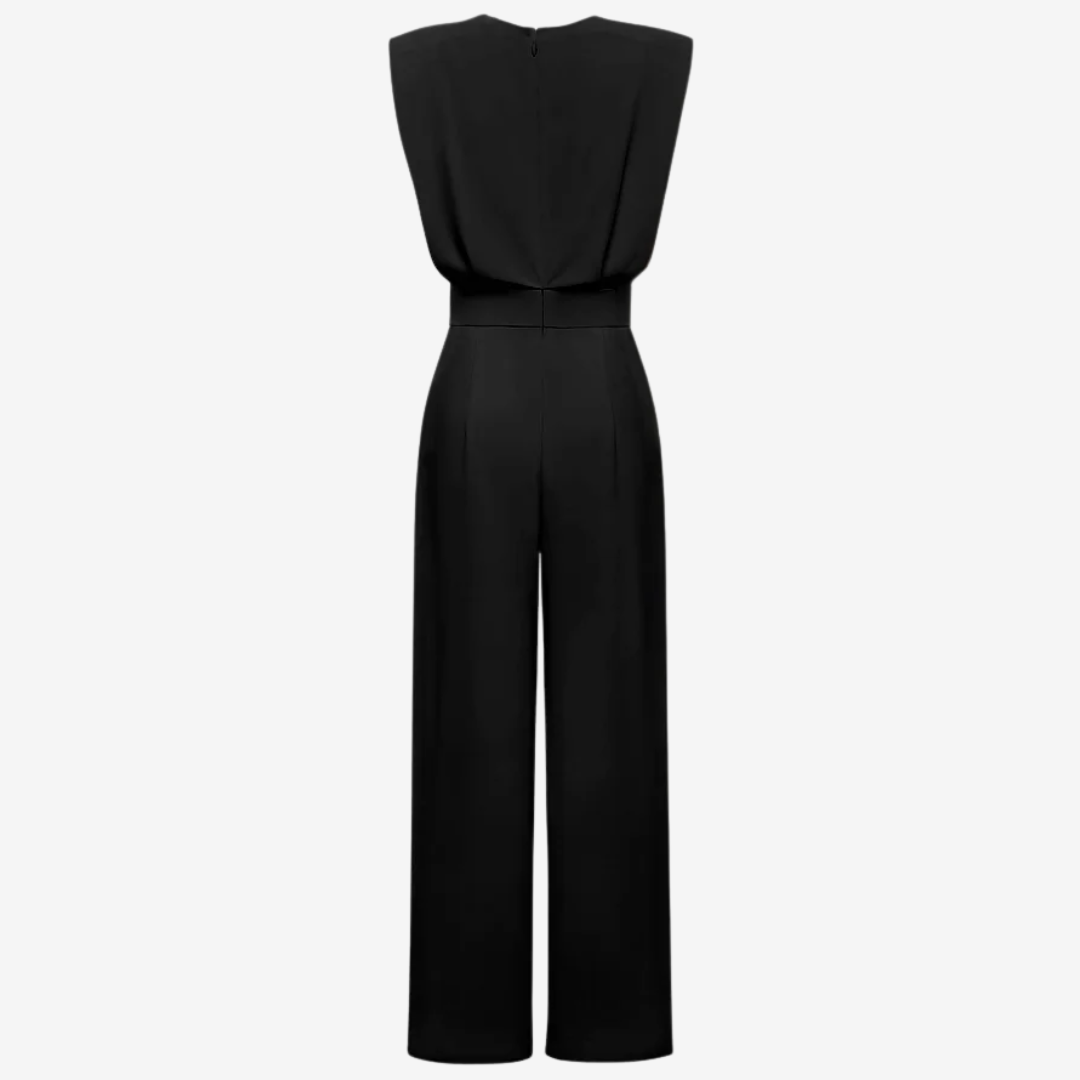 ARIIA | Sleeveless jumpsuit with defined waist