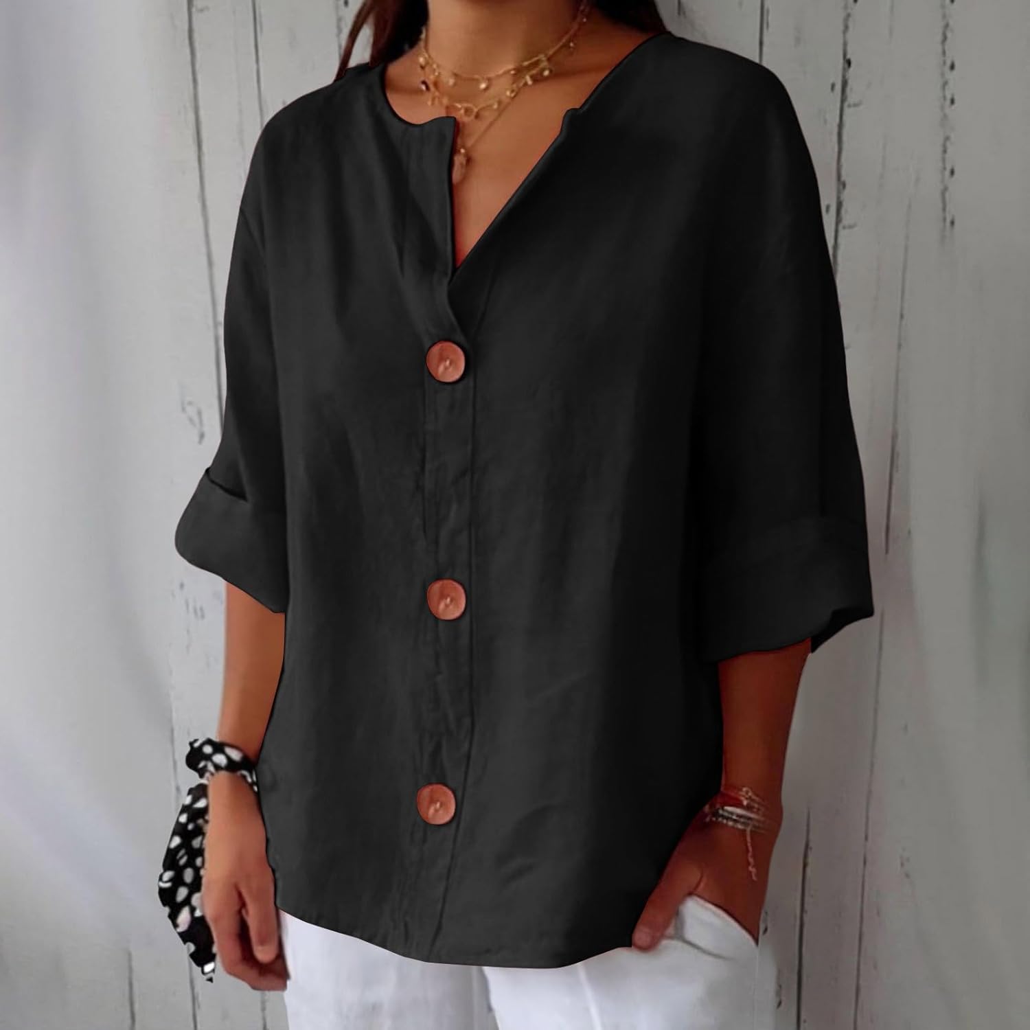 HARPER | Lightweight blouse with relaxed fit