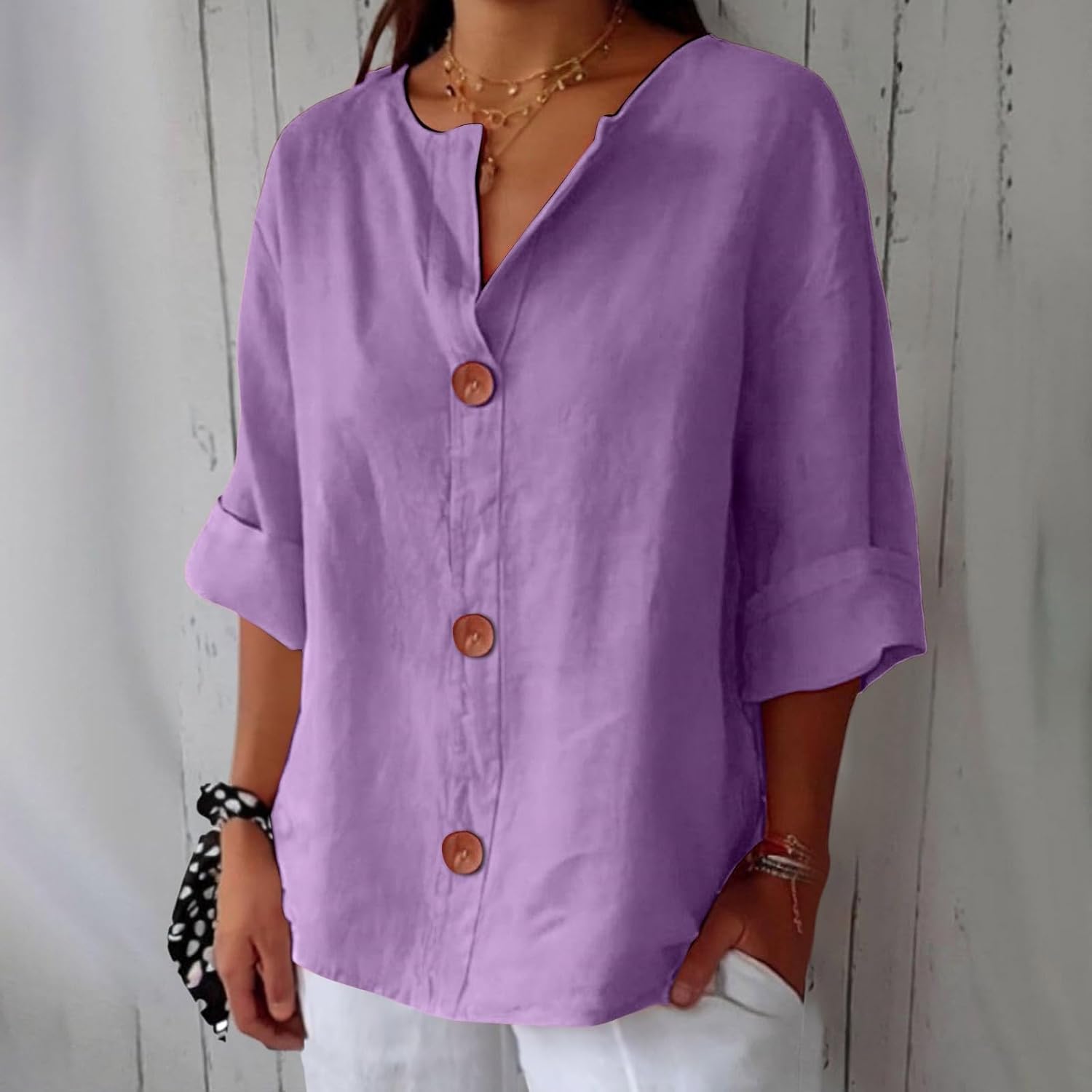 HARPER | Lightweight blouse with relaxed fit