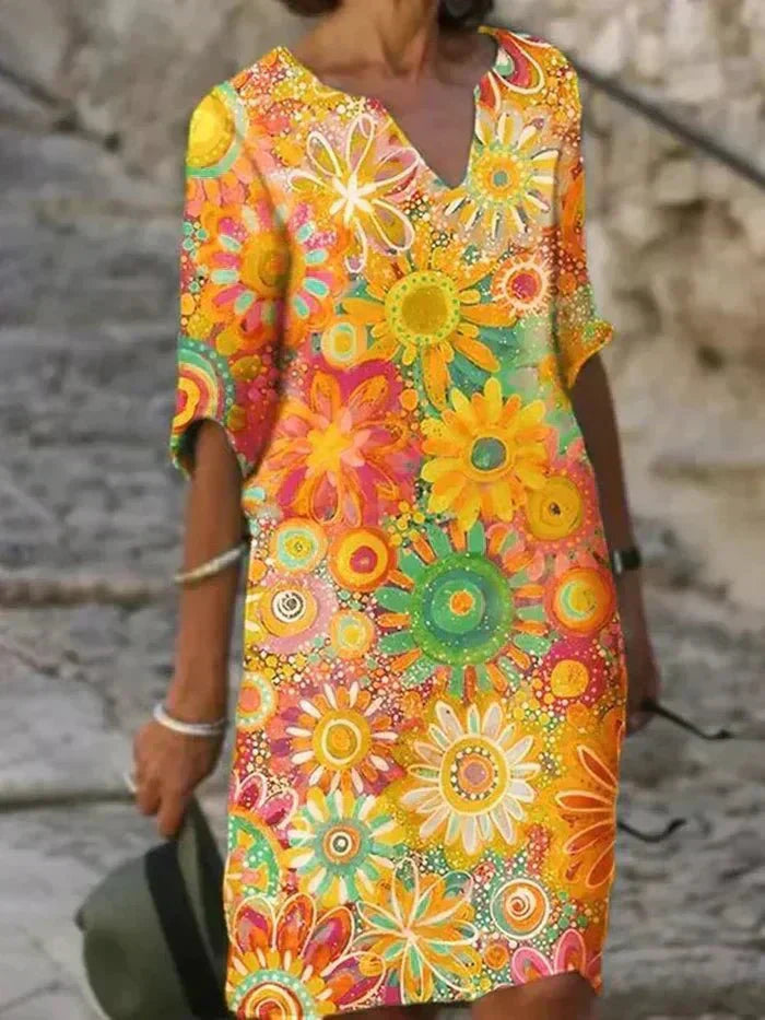 ANOUK | Sleeveless floral maxi dress