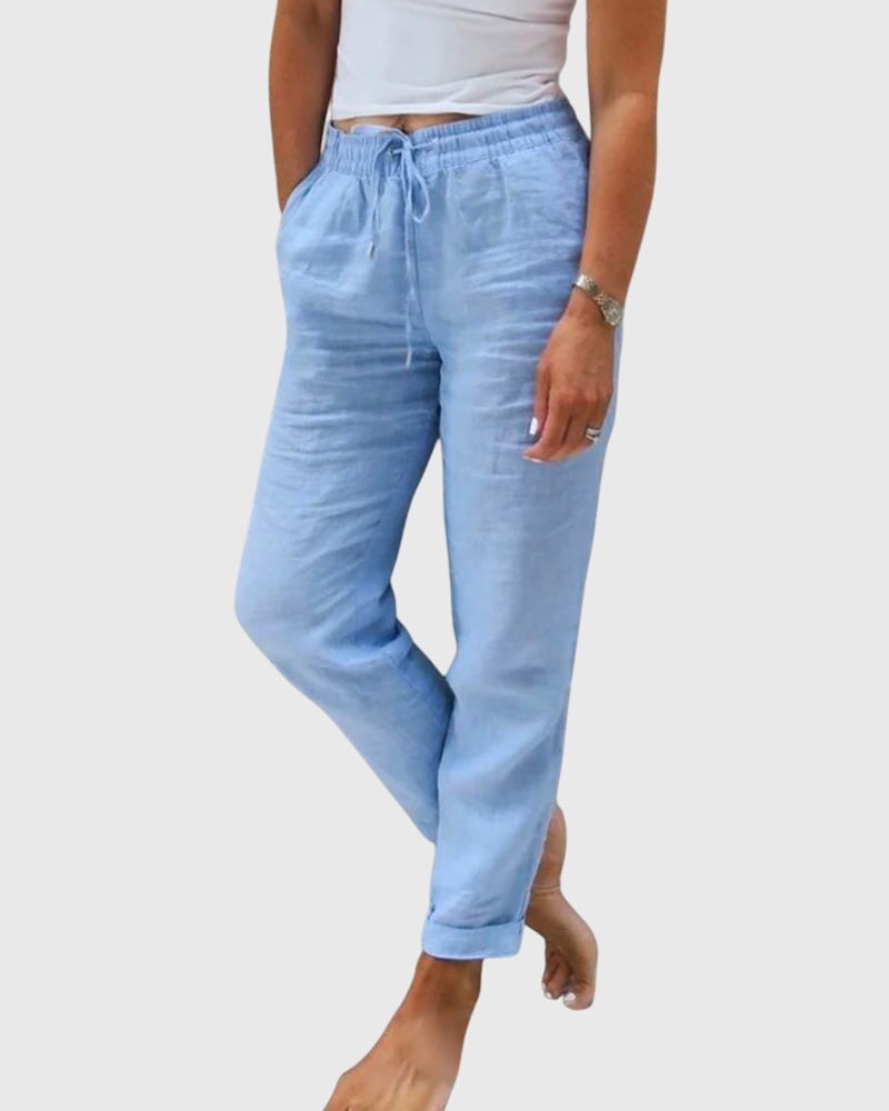 MARGARET | Everyday pants with elastic waistband