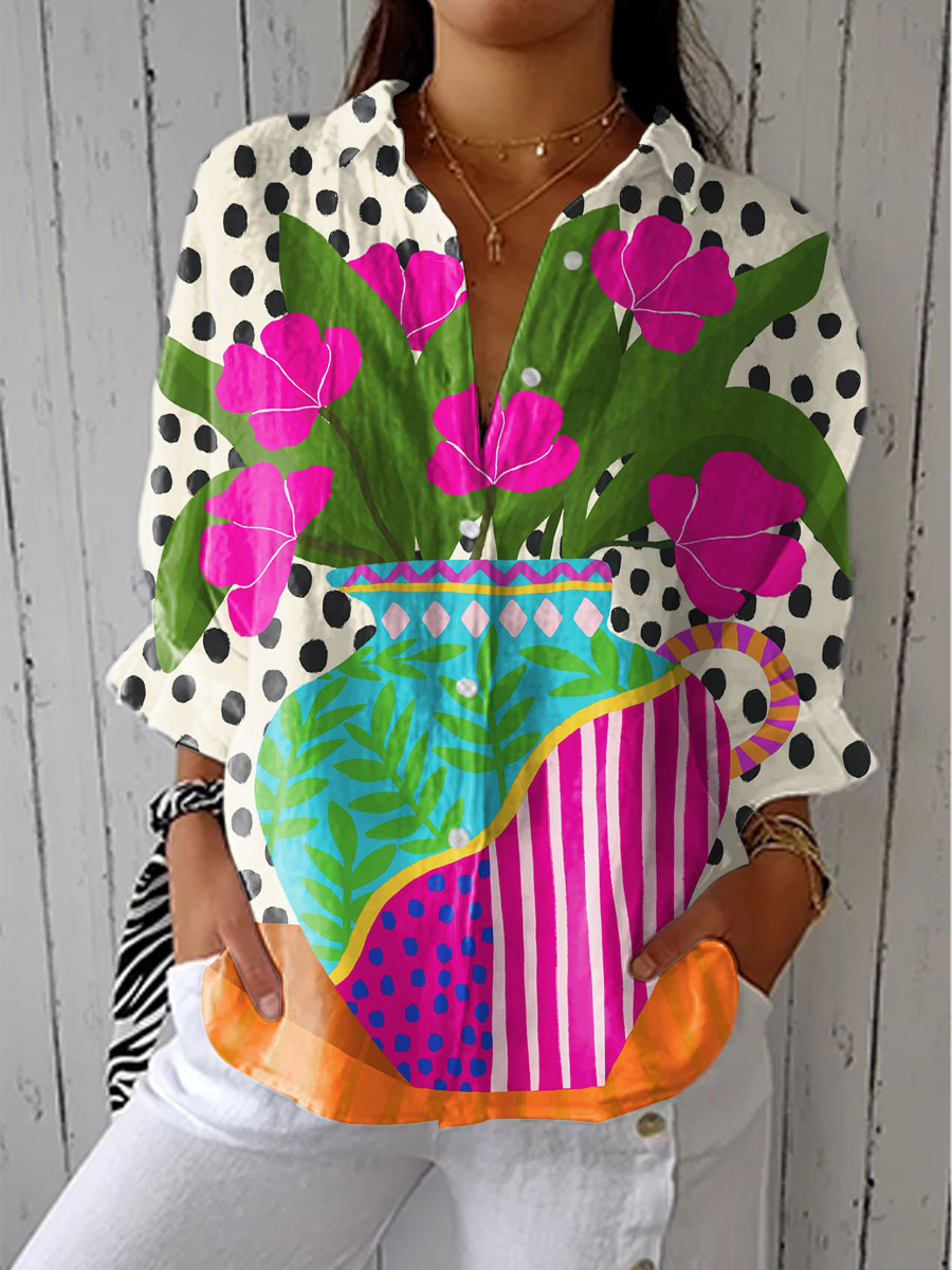 JESSIE | Relaxed blouse in airy lightweight fabric