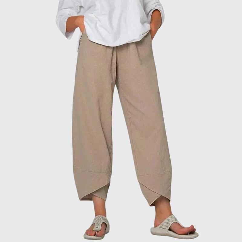 LEONA | Wide-leg pants with relaxed fit