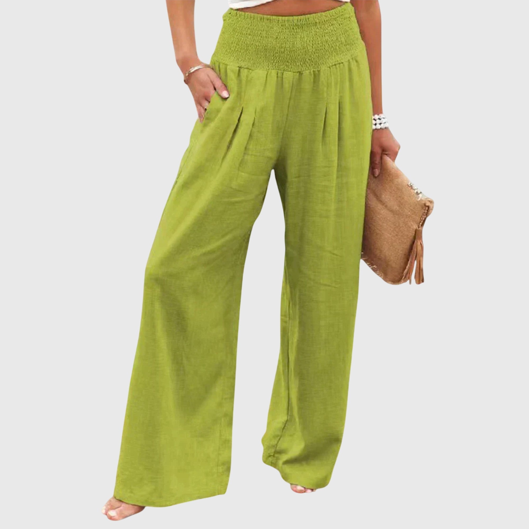 JULIE | Wide-leg pants with an airy fit