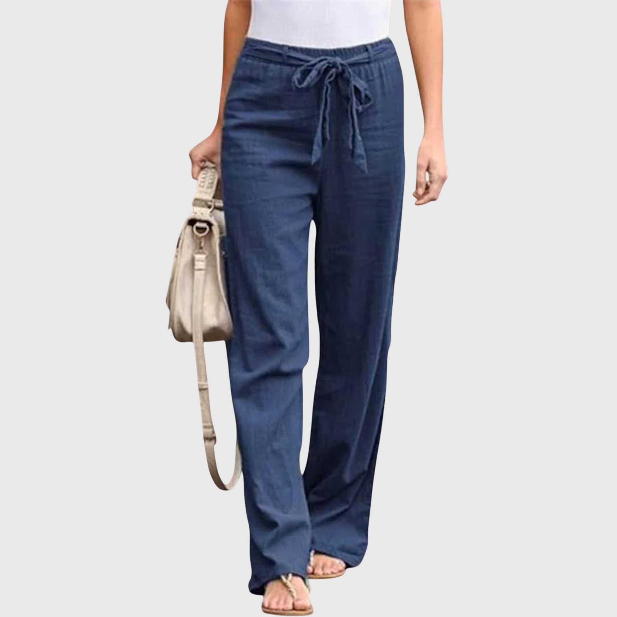 LOREEN | Lightweight pants with relaxed fit