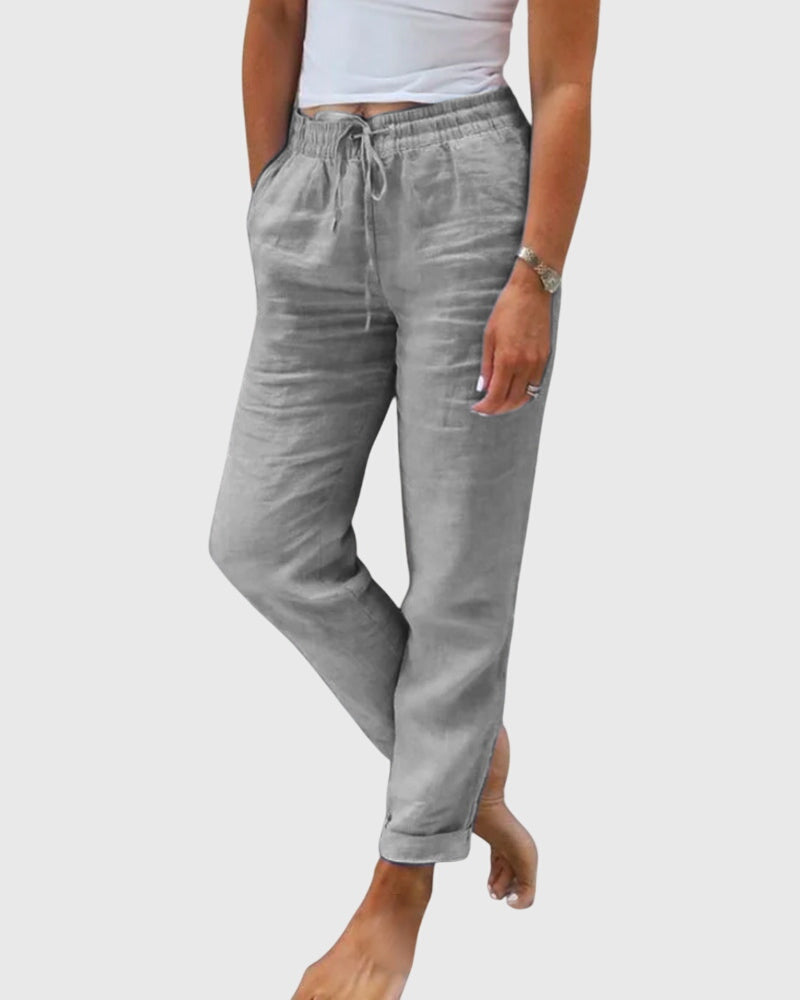 MARGARET | Everyday pants with elastic waistband
