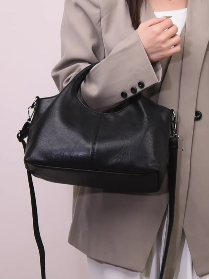 MEA | Polished tote bag with structured shape