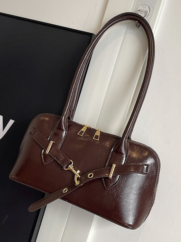 MARINA | Structured crossbody bag with shell detail