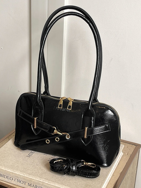 MARINA | Structured crossbody bag with shell detail