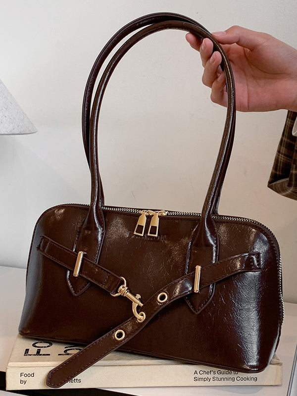 MARINA | Structured crossbody bag with shell detail