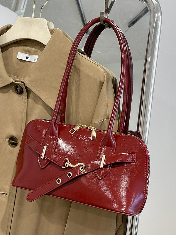 MARINA | Structured crossbody bag with shell detail