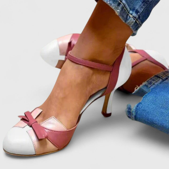 QUINN | Heeled pumps with ribbon detail