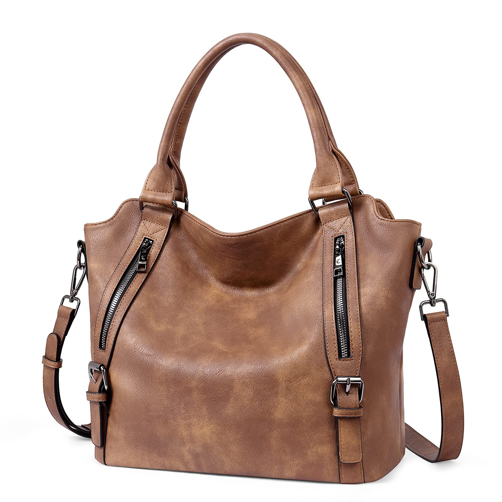 SIENNA | Structured tote bag with zip closure